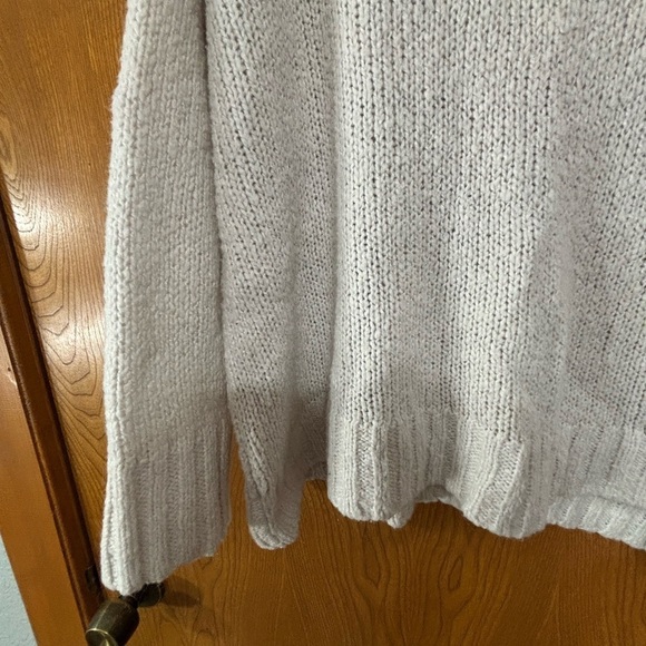 Aerie Cream Crew Neck Sweater Soft Knit - Picture 4 of 7